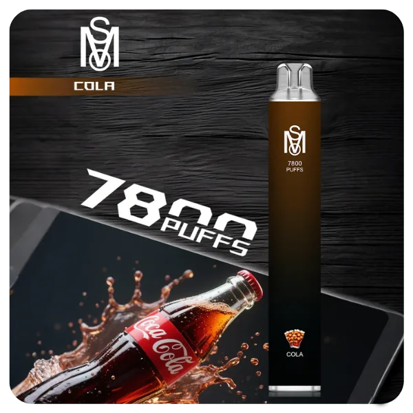Mso-7800-Puffs拋棄式電子煙-可樂
